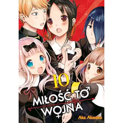 KAGUYA-SAMA Mi�o�� to wojna. Tom 10 - Aka Akasaka