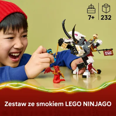 LEGO NINJAGO Zilvar i smocza bestia Grimtak 71863