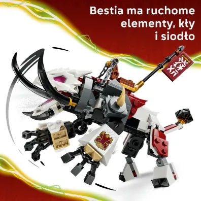 LEGO NINJAGO Zilvar i smocza bestia Grimtak 71863
