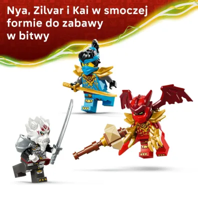 LEGO NINJAGO Zilvar i smocza bestia Grimtak 71863