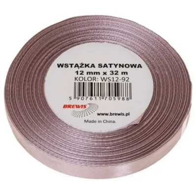 Brewis Wst��ka satynowa pudrowy r� 38mm x 32m