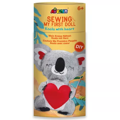 Moja pierwsza lalka do uszycia Koala Avenir