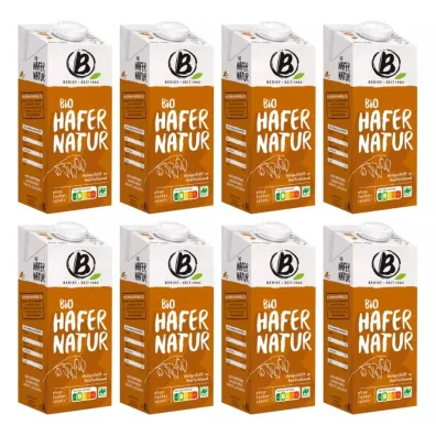 Berief Nap�j owsiany naturalny Zestaw 8 x 1 l Bio