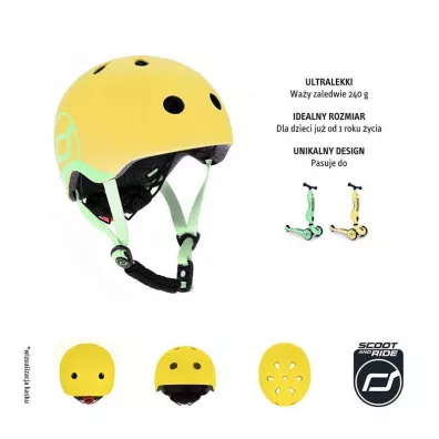 Kask XXS-S dla dzieci 1-5 lat Lemon Scootandride