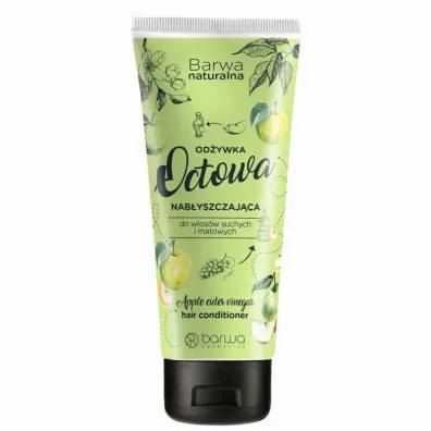 Barwa Naturalna octowa od�ywka nab�yszczaj�ca do w�os�w suchych i matowych 200 ml