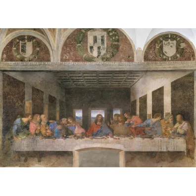 Puzzle 1000 el. Museum. Ostatnia wieczerza, Leonardo da Vinci Clementoni