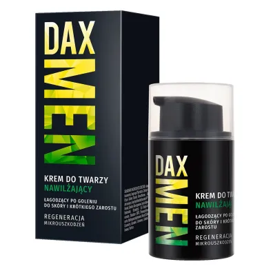 Dax Men Krem do twarzy nawil�aj�cy �agodz�cy po goleniu 50 ml