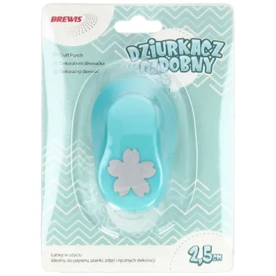 Brewis Dziurkacz ozdobny - Kwiatek 2,5cm MIX