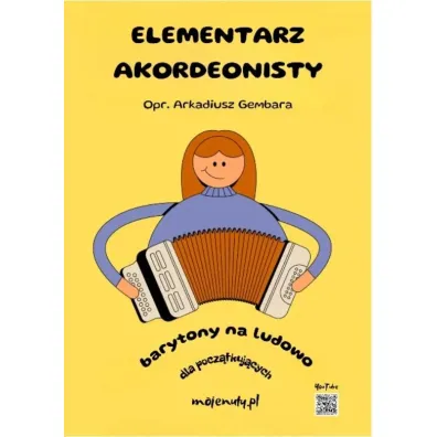 Elementarz akordeonisty (barytony na ludowo) - Arkadiusz Gembara