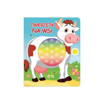 Zwierzta na wsi. Ksieczka sensoryczna