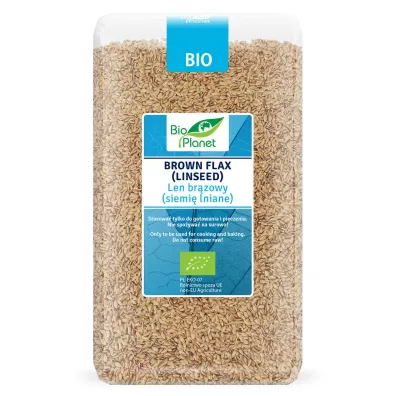 Bio Planet Len brzowy-siemi lniane 1 kg Bio