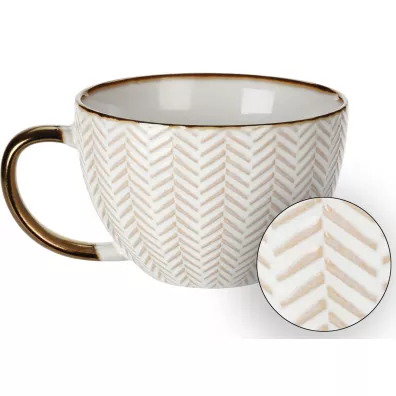 Siaki Collection Kubek ceramiczny Queen wzr 3 460 ml