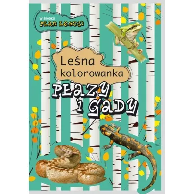 Le�na kolorowanka. P�azy i gady - Katarzyna Kopiec-Sekieta, Eliza Goszczy�ska