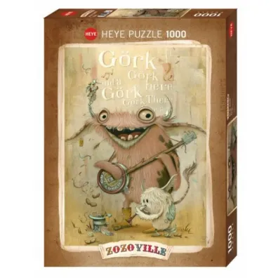 Puzzle 1000 el. Banjo, Zozoville Heye