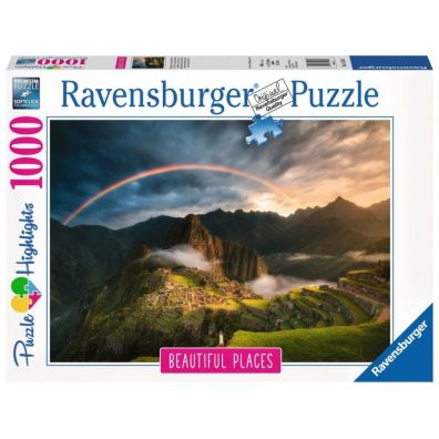 Puzzle 1000 el. Tcza nad Machu Piccu Peru 151585 Ravensburger