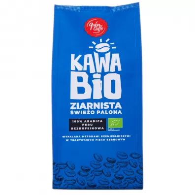 Quba Caffe Kawa ziarnista bezkofeinowa 100% Arabica z Peru 1 kg Bio