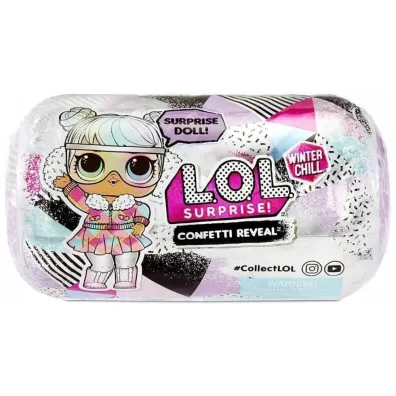 LOL Surprise Winter Chill Confetti Doll Asst in PDQ 576600 Mga Entertainment