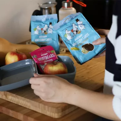 Moomin Mini wafle kukurydziane z czekolad 60 g