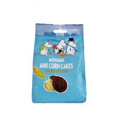 Moomin Mini wafle kukurydziane z czekolad 60 g