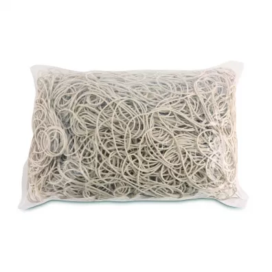 Office Products Gumki recepturki bia�e 100mm, 1000g