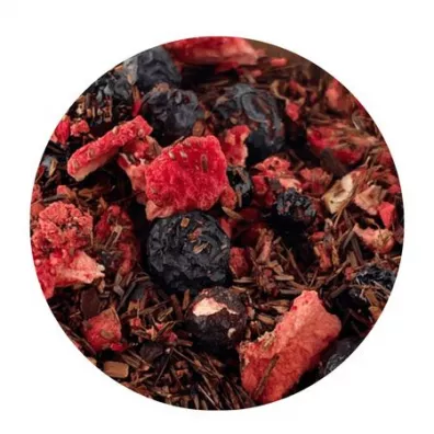 Brown House & Tea Berry Muffin - Herbata rooibos sypana 50 g