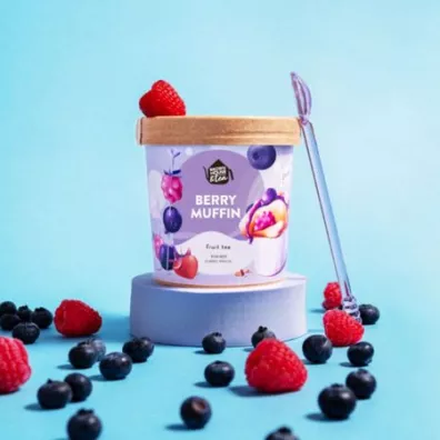 Brown House & Tea Berry Muffin - Herbata rooibos sypana 50 g