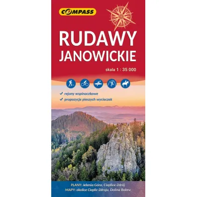 Rudawy Janowickie mapa skala 1 : 35 000
