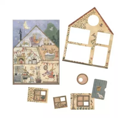 Puzzle 24 el. uk�adanka Domek Kr�liczka Egmont Toys