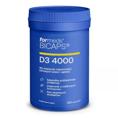 Formeds Bicaps Witamina D3 4000 Suplement diety 120 kaps.