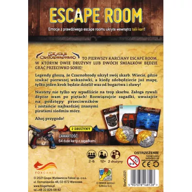 Escape Room. Skarb Czarnobrodego