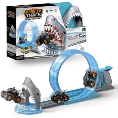 Tor wy�cigowy Monster Track Shark z p�tl� + autka GK-Trade