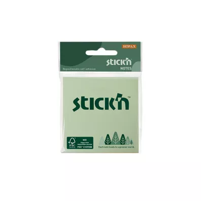 Stickn Notes samoprzylepny pastel 76x76mm 50 kartek