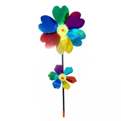 Wiatraczek na patyku 21 cm Holograf SWEDE U813