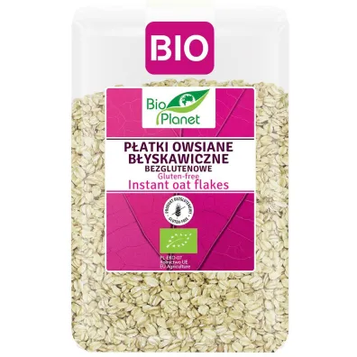 Bio Planet P�atki owsiane b�yskawiczne bezglutenowe 1 kg Bio