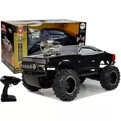 Auto terenowe 4x4 R/C 2.4G czarne LeanToys