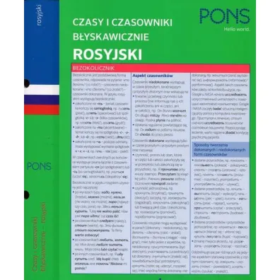 Czasy i czasowniki b�yskawicznie MINI rosyjskie PONS