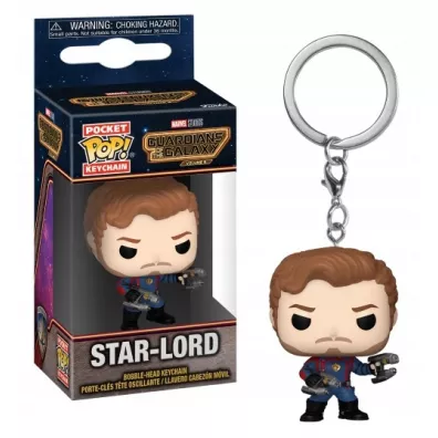 Marvel - komiksy, zabawki, gad�ety Brelok Marvel Guardians of the Galaxy 3 Star Lord Funko POP