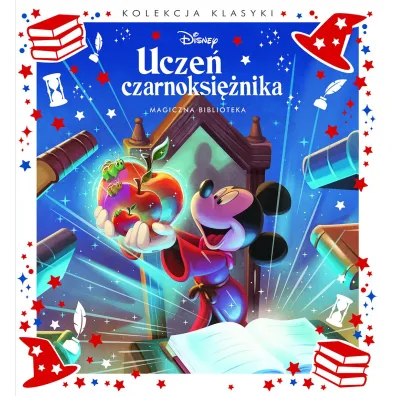 Kolekcja klasyki. Ucze� czarnoksi�nika. Magiczna biblioteka. Disney