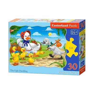 Puzzle 30 el. The Ugly Duckling Castorland