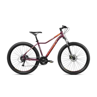 Romet Rower g�rski JOLENE 7.2 2024 purpurowo-pomara�czowy 19 L
