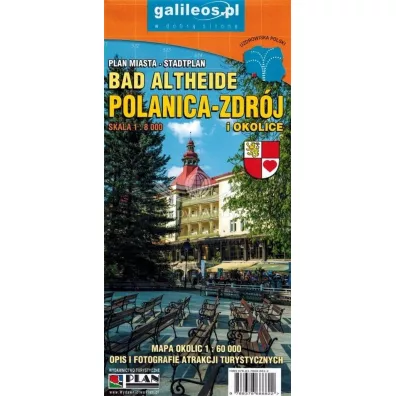 Mapa - Polanica Zdr�j i okolice 1:8 000