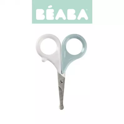 Beaba Noyczki do paznokci w etui Green Blue