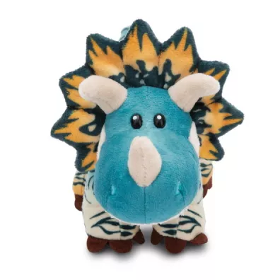 NICI 49467 Maskotka pluszowa dinozaur Cerastupsy niebieski 30cm stoj�cy GREEN