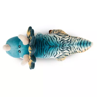 NICI 49467 Maskotka pluszowa dinozaur Cerastupsy niebieski 30cm stoj�cy GREEN