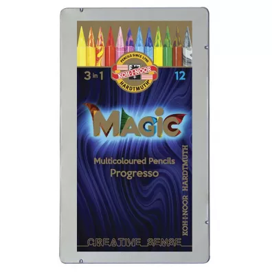 Koh-I-Noor Kredki Progresso Magic 8772 12 szt.