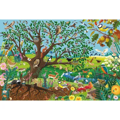 Puzzle PQ 60 el. Zwierz�ta w ogrodzie Schmidt