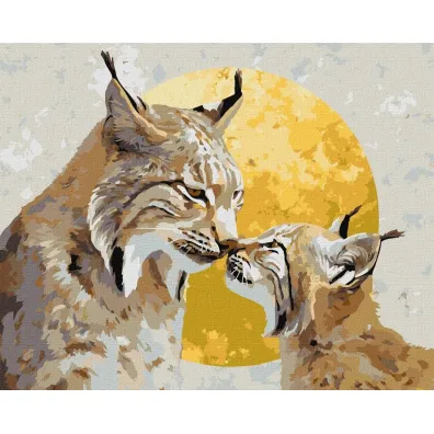 Ideyka Malowanie po numerach - Czujna ochrona 40x50cm