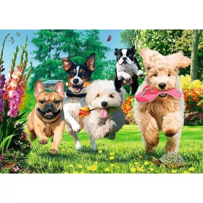 Puzzle 1000 el. Nadchodz� k�opoty Trefl