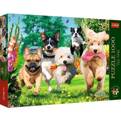 Puzzle 1000 el. Nadchodz� k�opoty Trefl