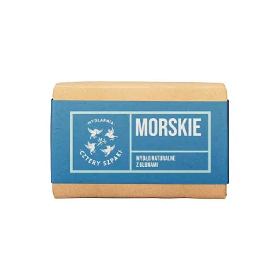 Mydlarnia 4 Szpaki Mydo morskie - mydo naturalne z glonami 110 g